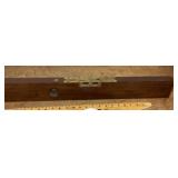 Antique H.M. Pool wood level