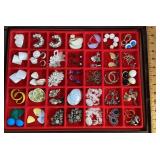 Pierced earrings