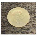 100 Corona gold coin