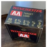 Winchester AA target load 20 gauge --no shipping
