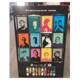 Andy Warhol skate poster 39 x 26