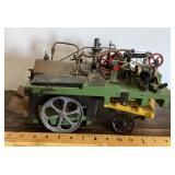Scratch made steam engine