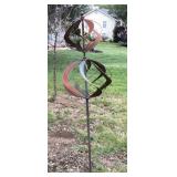 6' kinetic metal yard sculpture