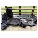 Duffel bags and suitcases