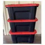 2 Craftsman 20 gallon totes