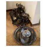 Group of silver plate