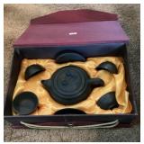 Tea set in fitted box