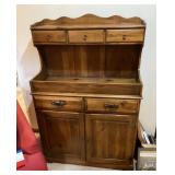 Early American dry sink
