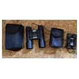 Bushnell 16x32 and Tasco 8x21 binoculars
