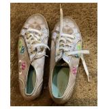 ladies' Coach lace up shoes