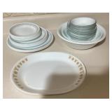 Group of Corelle dishes