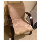 Microfiber side chair