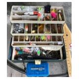 Tackle box and contents