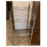 Metal shelf 24 x 18 x 36' tall
