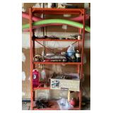 6' shelf and contents --3' wide