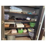 Contents of linen closet