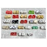 24 pair of assorted dice