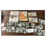 Bewitched arcade cards, road atlas, etc.