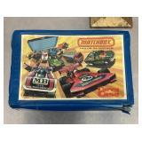 Matchbox case with cars