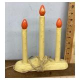 Vintage electric Christmas candles --work