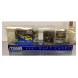 1991 Traks race cards set