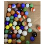 Group of marbles