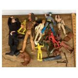Group of action figures