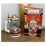 Dale Earnhardt Budweiser beer stein