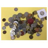 1 pound foreign coins