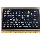 Costume jewelry fashion rings