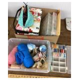 Sewing, knitting, embroidery, & crewel supplies
