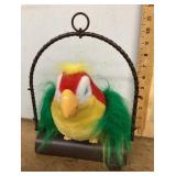 Plush toy parrot