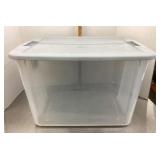 Sterilite clear tote