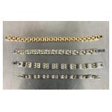 4 link bracelets