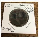 Hibernia Colonial Copper coin