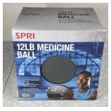 SPRI 12-lb medicine ball