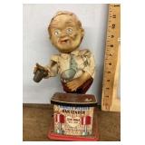 Battery op Charley Weaver bartender toy