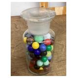 Jar of marbles
