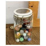 Jar of marbles