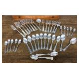 Partial set Gorham sterling silver flatware