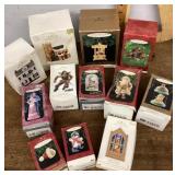 12 Hallmark Keepsake ornaments