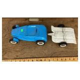 Metal Buddy L car with trailer