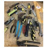 Assorted hand tools