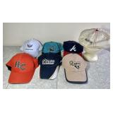 7 baseball caps