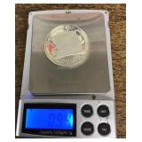 90% silver commemorative coin