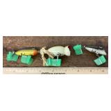 3 fishing lures