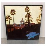 Eagles LP with poster