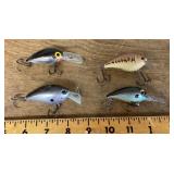 4 fishing lures
