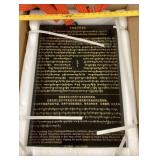 Guru Rinpoche Prayer marble tablet