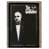 25x37 framed The Godfather movie poster print